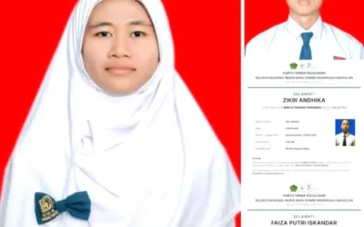 Dua Siswa MTsN 4 Pasaman Barat Lolos di MAN IC Padang Pariaman