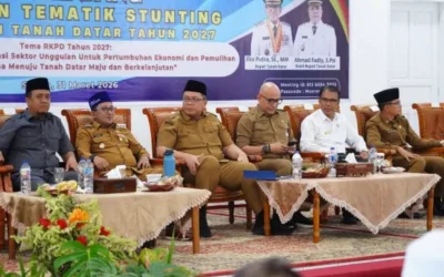 Buka Musrenbang RKPD dan Tematik Stunting, Bupati Eka Putra Sampaikan Hal Ini