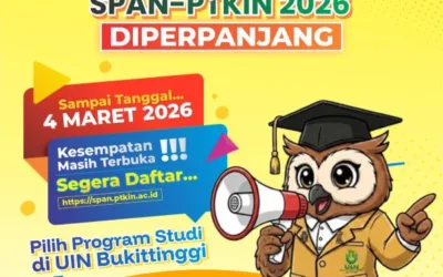 SPAN-PTKIN Diperpanjang hingga 4 Maret 2026, UIN Bukittinggi Ajak Siswa Manfaatkan Kesempatan
