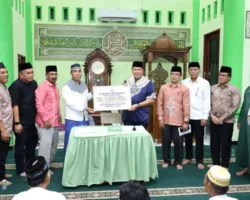 Wako Yota Balad Awali Kunjungan Safari Ramadhan di Masjid Annur Zainul Desa Bungo Tanjung