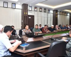 Wali Kota Sawahlunto Pimpin FGD Forkopimda Bahas Kesiapan Idul Fitri 2026