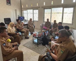 Koordinasi dengan Dinas Pendidikan Sumbar, BPN Pessel Perkuat Penataan Aset Provinsi