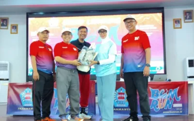 Target 10.000 Peserta, BOM Run 2026 Resmi Diluncurkan di Padang