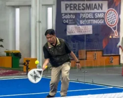 Lapangan Padel Resmi Dibuka di Bukittinggi, Jadi Momentum Olahraga Baru di Sumbar