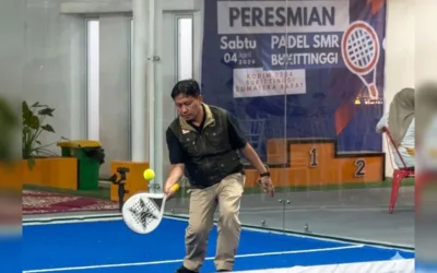 Lapangan Padel Resmi Dibuka di Bukittinggi, Jadi Momentum Olahraga Baru di Sumbar