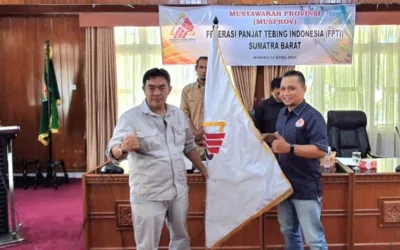 M. Zuhrizul Pimpin FPTI Sumbar 2026–2030, Fokus Pembinaan dan Target Porprov XVI