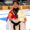 Atlet Sumbar Ressya Faolingga Sumbang Emas di Kejuaraan Taekwondo Internasional Osaka 2026