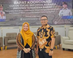 Rakor Reforma Agraria Sumbar 2026 Perkuat Sinergi Lintas Sektor