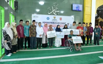 Tunjukan Komitmen, Baznas Agam Kembali Salurkan Zakat kepada 229 Mustahik