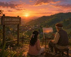 Senja di Bukit Cahaya