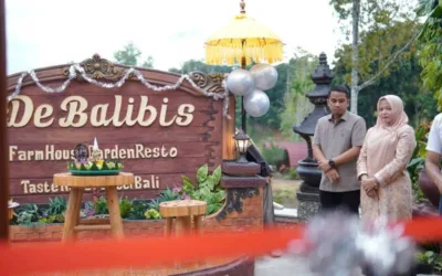 Wako Solok Resmikan The Balibis Farm House Garden Resto, Destinasi Bernuansa Bali