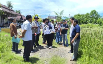 Dinas Perikanan Pasbar Dampingi Tim Survei KKP Cek Lokasi Kampung Nelayan Merah Putih