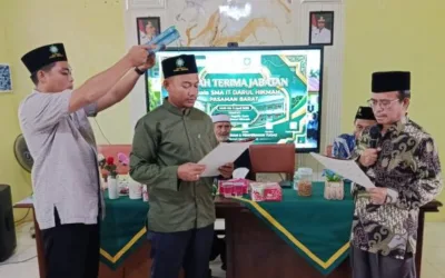 Kepala SMA IT Darul Hikmah Pasaman Barat, Dilantik