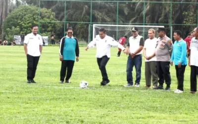 Turnamen PSLG Cup I Resmi Dibuka, 32 Klub Antarjorong Ramaikan Lubuk Gadang