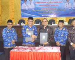 Kendalikan Inflasi, Pemkab Pasbar–Solok Teken Kerja Sama Pangan