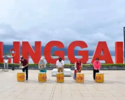 Sekda Mhd Lutfi Pimpin Apel Pencanangan BBGRM di Linggai Park