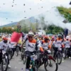 Ribuan Pesepeda Meriahkan Gowes Fun Adventure di Padang Panjang