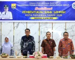 Wujudkan “Blue Green City”, Pemko Pariaman Gelar Sosialisasi Pembentukan Bank Sampah