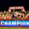 Kalahkan PSPP Padang Panjang Secara Dramatis, PSP Padang Raih Juara Liga 4 Sumbar