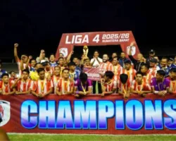 Kalahkan PSPP Padang Panjang Secara Dramatis, PSP Padang Raih Juara Liga 4 Sumbar