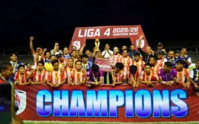 Kalahkan PSPP Padang Panjang Secara Dramatis, PSP Padang Raih Juara Liga 4 Sumbar