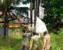 Jaga Keindahan dan Kebersihan Kota, Spanduk Kumuh dan Ilegal Ditertibkan