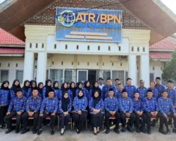 Peringati Harkitnas ke-118, Kantah Pesisir Selatan Tegaskan Komitmen Pelayanan Profesional