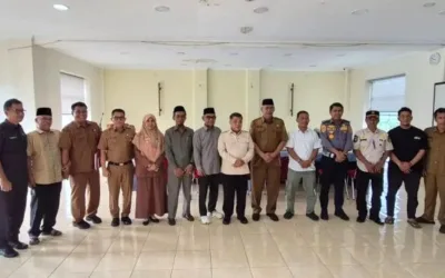 Bupati Benni Diskusi Bersama Walinagari, Bamus, KAN, Pengurus Pasar, Bahasi Kemacetan di Pasar Padang Lua