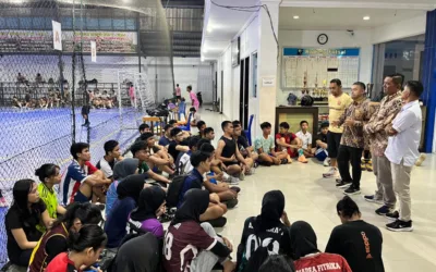 Ketua KONI Kota Padang Erianto buka Pelatda ABTI Padang, Berharap Bola Tangan Persembahkan Juara Umum Porprov
