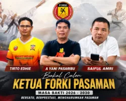 Jelang Dihelatnya Muscab FORKI Pasaman, Tiga Calon Ketua Resmi Mendaftar