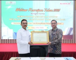 Kementerian ATR/BPN Raih Penghargaan ANRI atas Penyelamatan dan Pelestarian Arsip