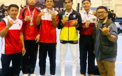 Sumbar Raih 11 Medali di Kejurnas Gimnastik 2026 Bandung