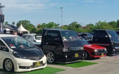 Turbo Clash 2026 Padang Sukses, Ratusan Mobil Modifikasi Ramaikan Ajang Nasional