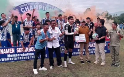 Kompak FC Juara Piala Walikota Padang U19 Usai Taklukkan Ripans FC Lewat Adu Penalti