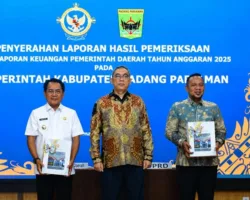 Padang Pariaman Raih Opini WTP ke-13 dari BPK Sumbar