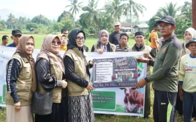 LKKS Payakumbuh dan Indo Jalito Peduli Salurkan Kurban untuk Warga Padang Alai Bodi