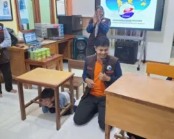 KOGAMI Gelar Edukasi dan Simulasi Evakuasi di SLB (Autis) Harapan Bunda