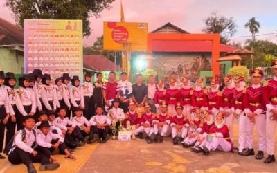 Tim Paskibra MTsN 5 Kota Padang Raih Juara Utama 3 pada LOBB PASRUNAGA Competition Vol. 1