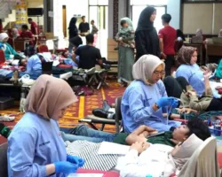 Kolaborasi Bank Mestika – KSR PMI UNP Targetkan 2.000 Kantong Darah