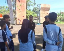 41 Pelajar Bersaing di Cabang Olahraga Panjat Tebing dan Senam O2SN