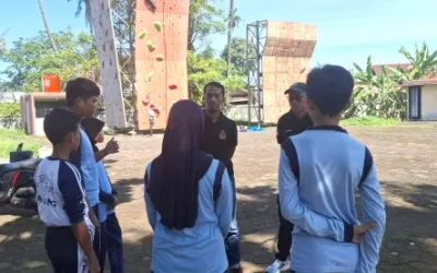 41 Pelajar Bersaing di Cabang Olahraga Panjat Tebing dan Senam O2SN