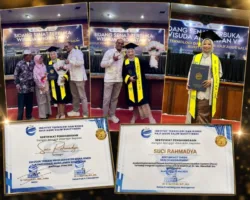 Uci Pulang Membawa Gelar, Keluarga Pulang Membawa Haru