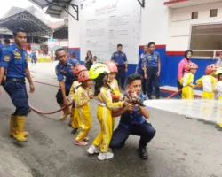 Mengenal “Pahlawan Api”, Siswa TK Belajar Proteksi Dini Kebakaran