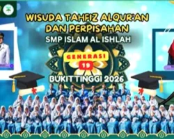 SMP Islam Al Ishlah Buktikan Generasi Qur’ani Bukan Sekadar Mimpi, 199 Penghafal Al-Qur’an Diwisuda