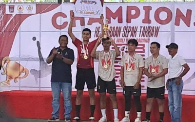 Kalahkan Kiau Padang Pariaman, Mawarango Payakumbuh Juarai Kejuaraan Sepaktakraw KONI Padang 2026