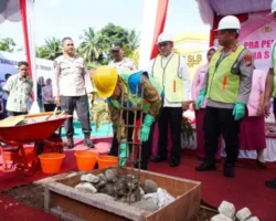 Kapolda Sumbar Resmikan GOR dan Groundbreaking Asrama SLB Kemala Bhayangkari di Lintau