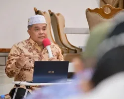 Meski Padat Aktifitas, Bupati Benni Warlis Kembali Gelar Pengajian Rutin Mingguan