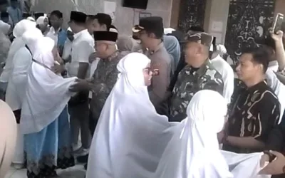 CJH Pasaman Barat Kloter X Dilepas Menuju Asrama Haji