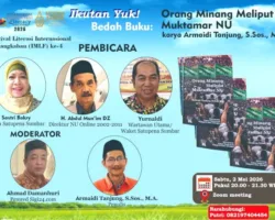 Pra IMLF: “Orang Minang Meliput Muktamar NU” Dibedah, Hal-hal Sepele Jadi Menarik