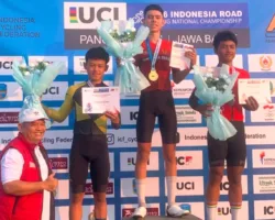 Balap Sepeda Sumbar Raih 1 Emas dan 2 Perak di Kejurnas ICF Pangandaran 2026